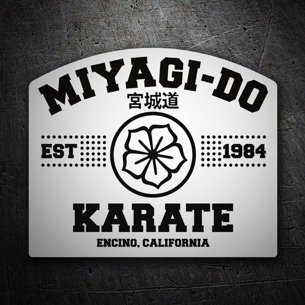 Pegatinas: Cobra Kai Miyagi-Do Karate est 1984