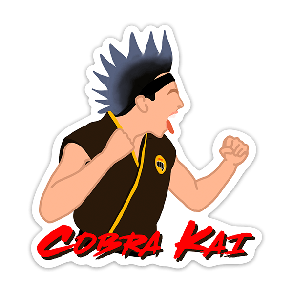Pegatinas: Cobra Kai Hawk III