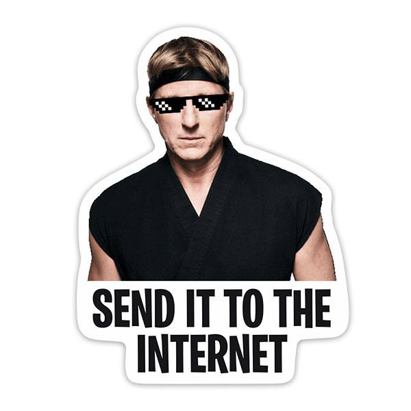 Pegatinas: Cobra Kai Send it to the Internet II