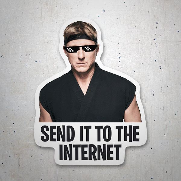 Pegatinas: Cobra Kai Send it to the Internet II