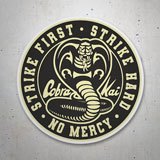 Pegatinas: Cobra Kai Logo circular 3