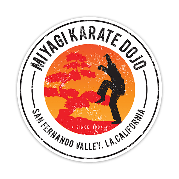 Pegatinas: Cobra Kai Miyagi Karate Dojo 0