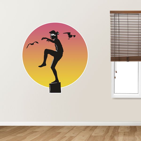 Vinilos Decorativos: Cobra Kai, Técnica de la Grulla