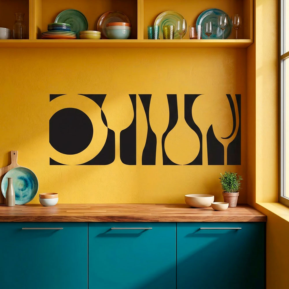 Vinilos Decorativos: Vajilla