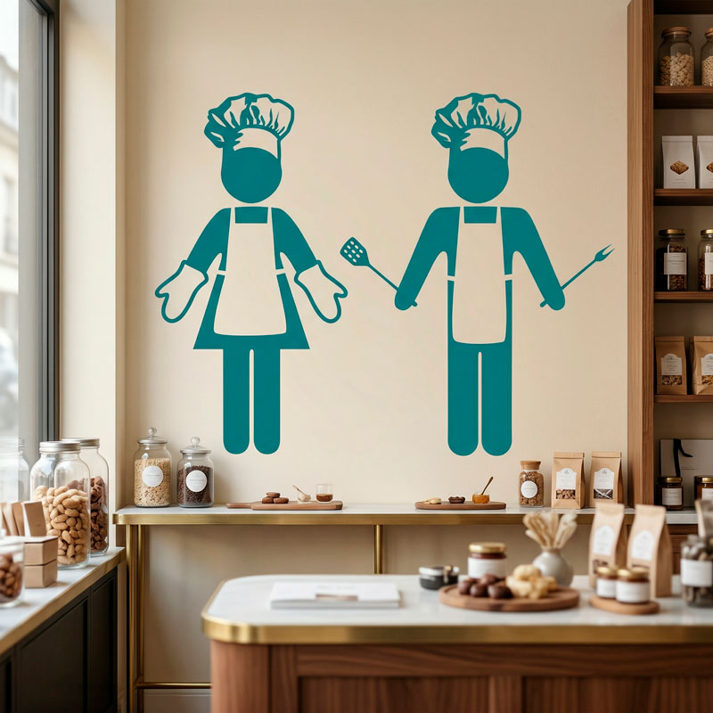 Cocinera y cocinero 6