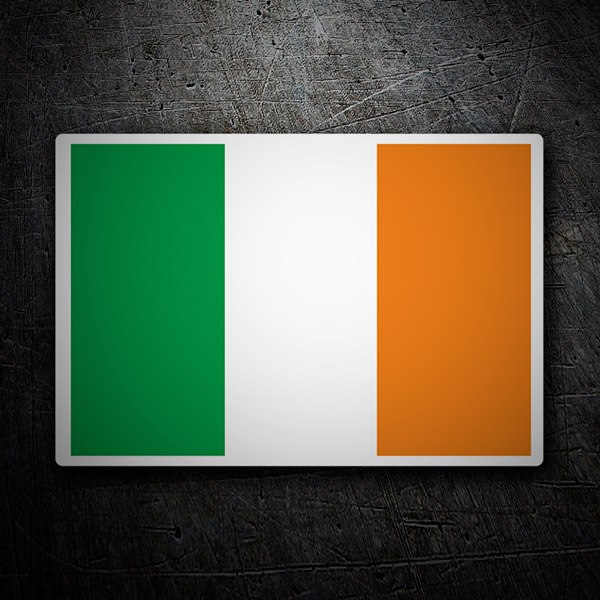 Pegatinas: Bandera Irlanda