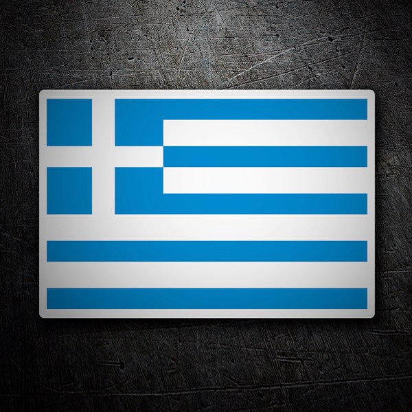 Pegatinas: Bandera de Grecia
