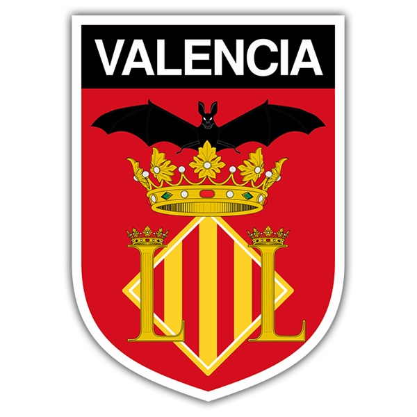 Pegatinas: Escudo Valencia