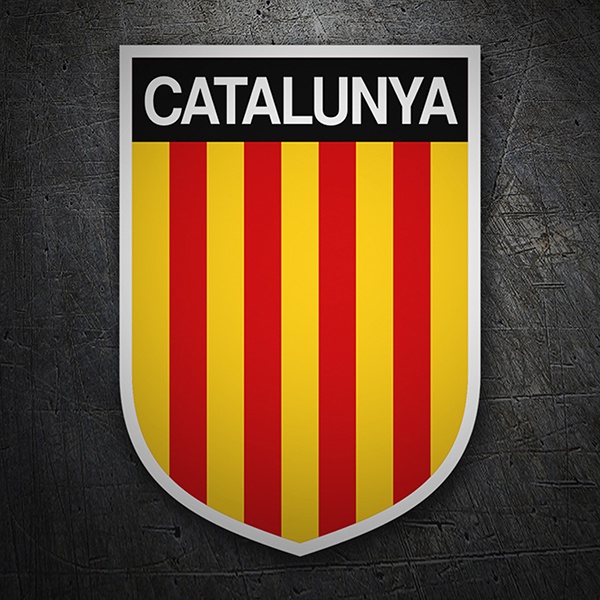 Pegatinas: Escudo Cataluña 1