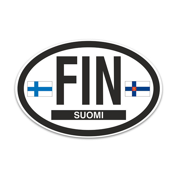 Pegatinas: Suomi (Finlandia)