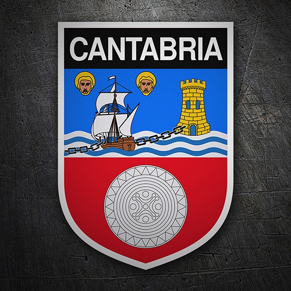 Pegatinas: Escudo Cantabria 1