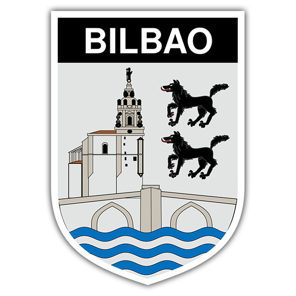 Pegatinas: Escudo Bilbao 0