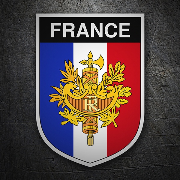 Pegatinas: Escudo Francia 1