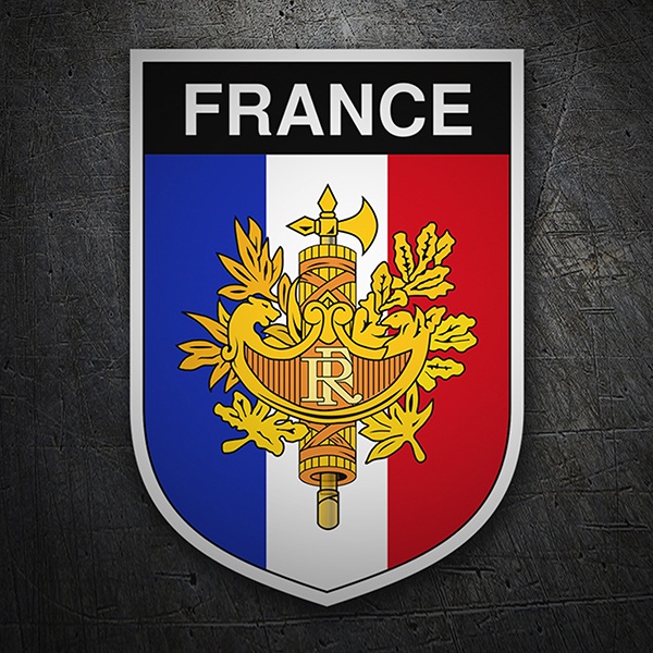 Pegatinas: Escudo Francia