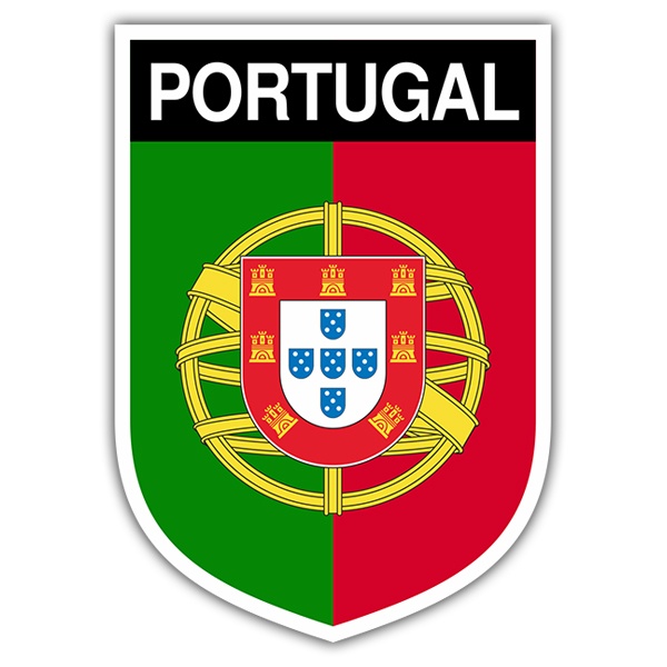 Pegatinas: Escudo Portugal