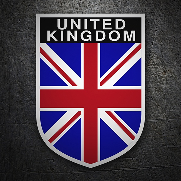Pegatinas: Escudo Reino Unido