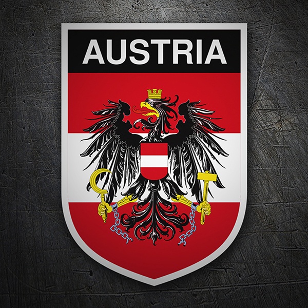 Pegatinas: Escudo Austria