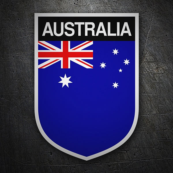 Pegatinas: Escudo Australia
