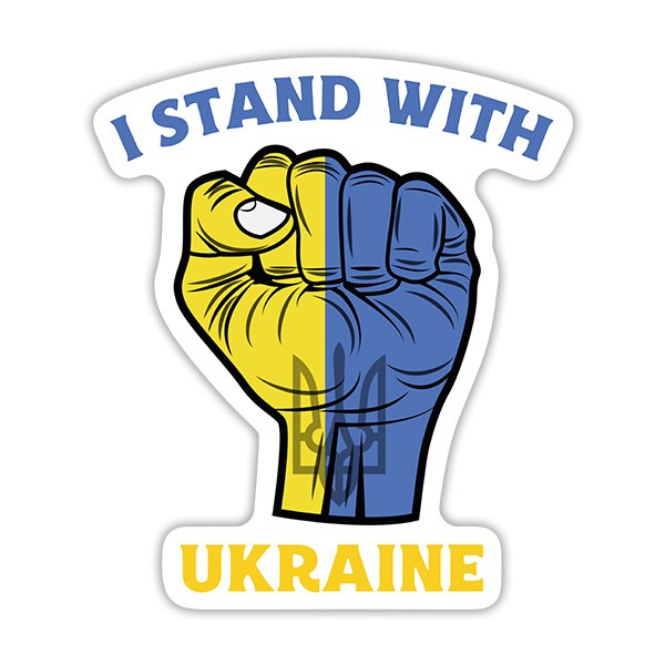 Pegatinas: Estoy con Ucrania