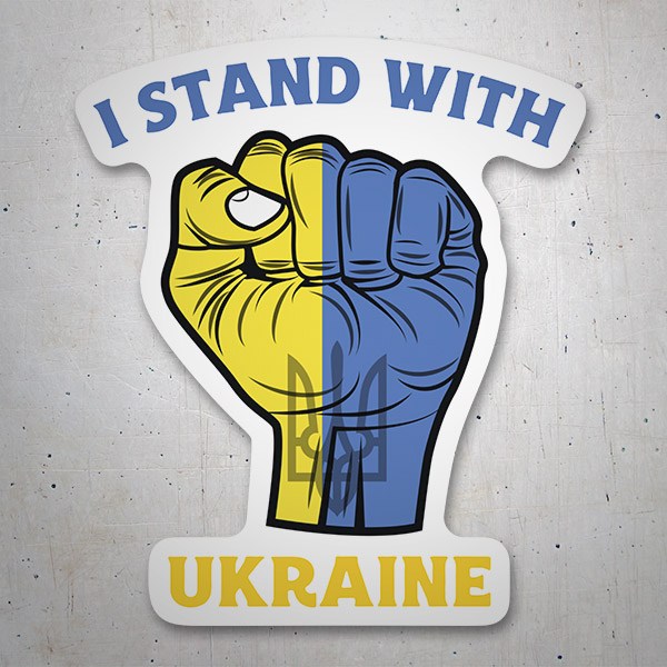 Pegatinas: Estoy con Ucrania