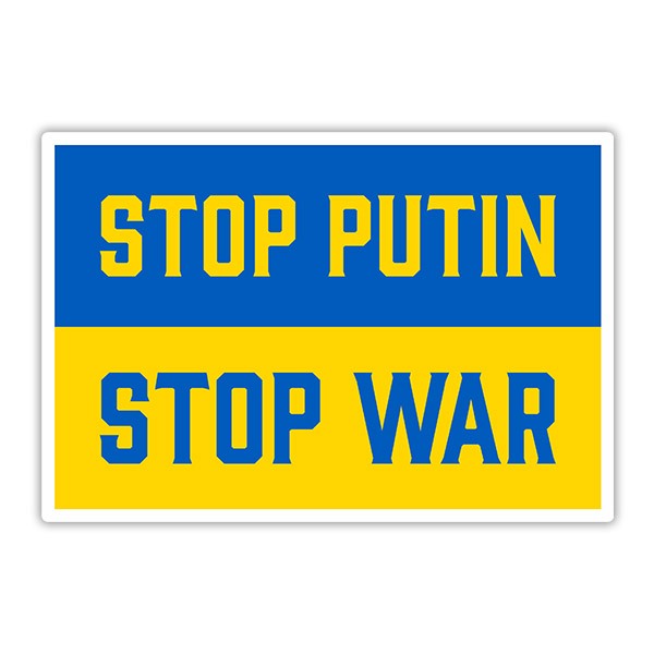 Pegatinas: Stop Putin Stop War