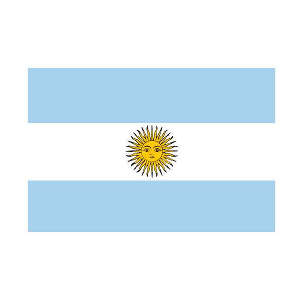 Pegatinas: Bandera Argentina