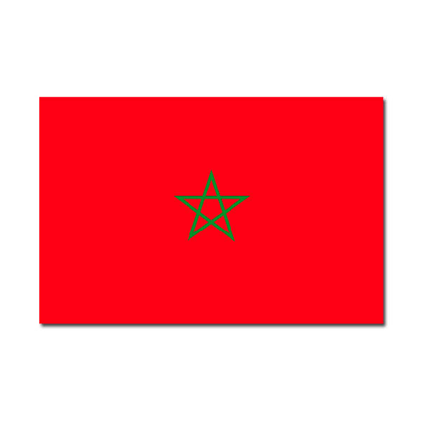 Pegatinas: Bandera Marruecos