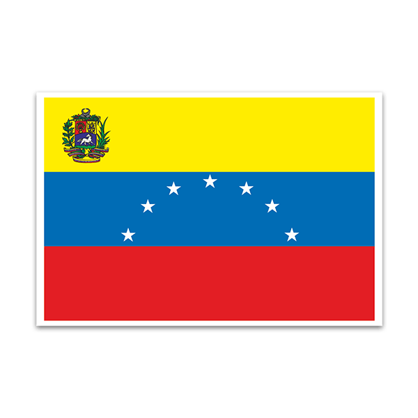 Pegatinas: Bandera Venezuela