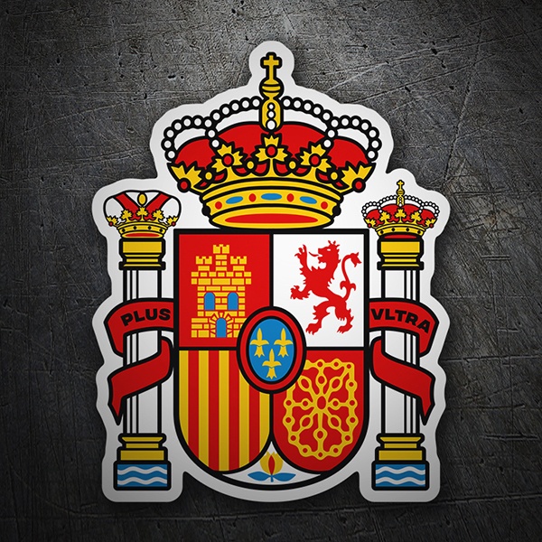 Pegatinas: Escudo de España