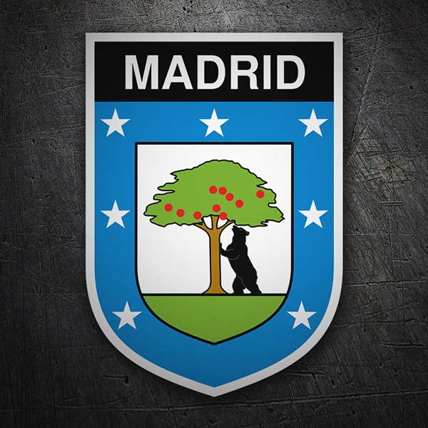 Pegatinas: Escudo Madrid