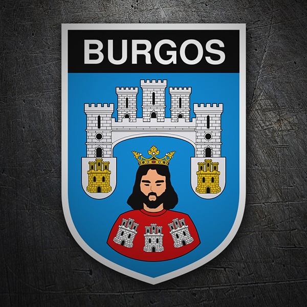 Pegatinas: Escudo Burgos