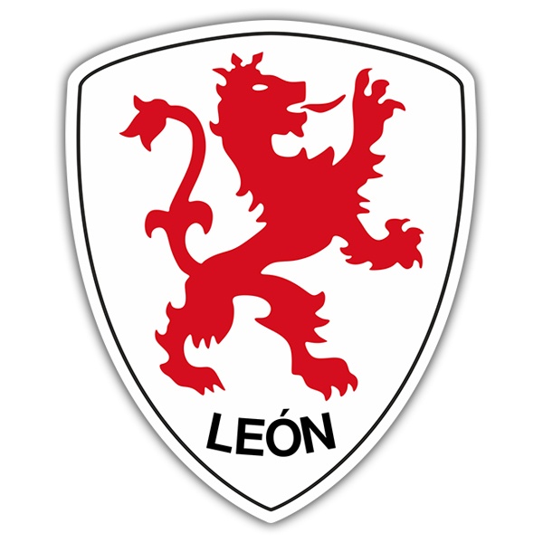 Pegatinas: Escudo León