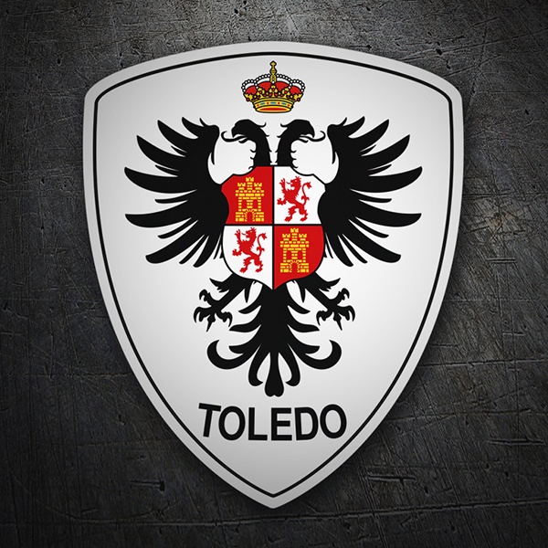 Pegatinas: Escudo Toledo