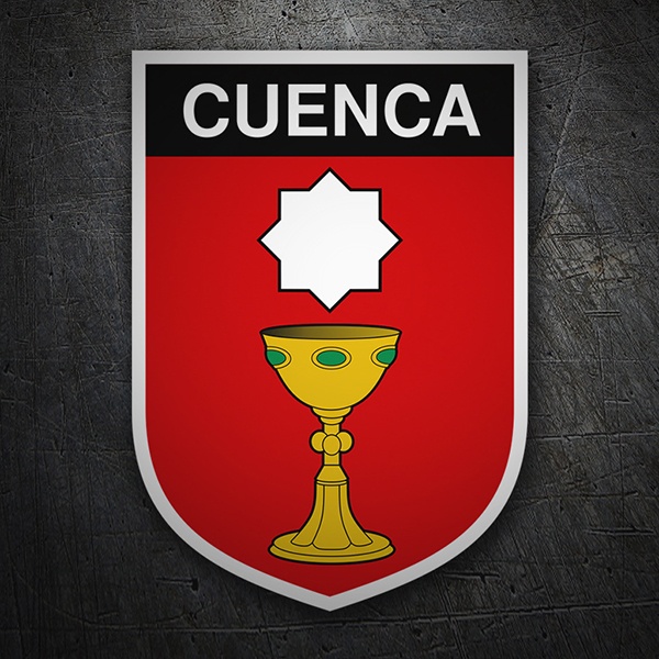 Pegatinas: Escudo Cuenca