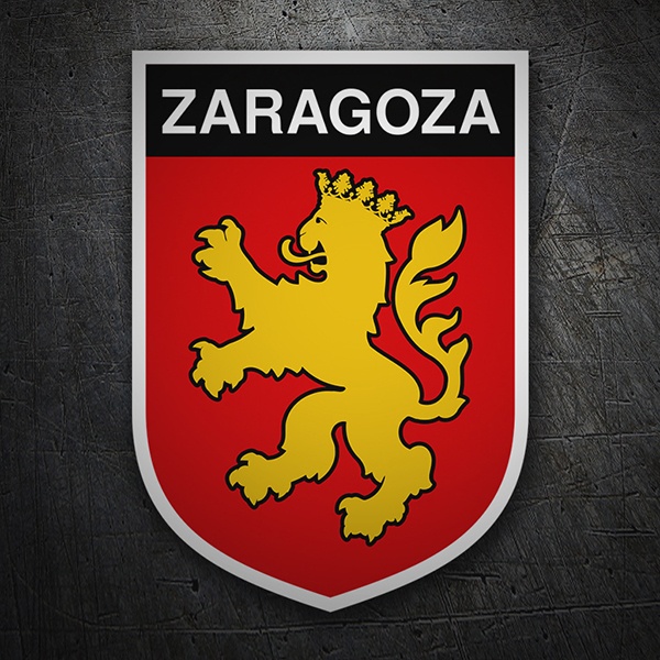 Pegatinas: Escudo Zaragoza