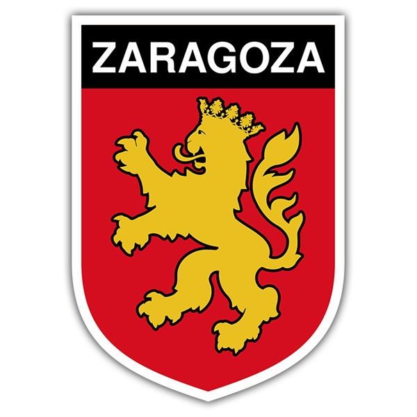 Pegatinas: Escudo Zaragoza