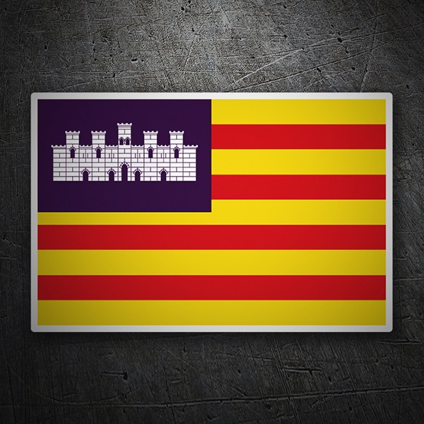 Pegatinas: Bandera Illes Balears