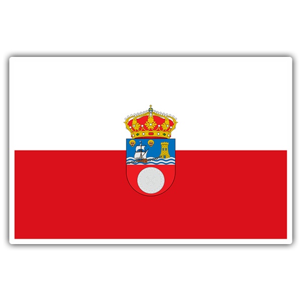 Pegatinas: Bandera Cantabria