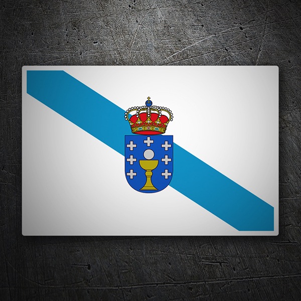 Pegatinas: Bandera Galicia