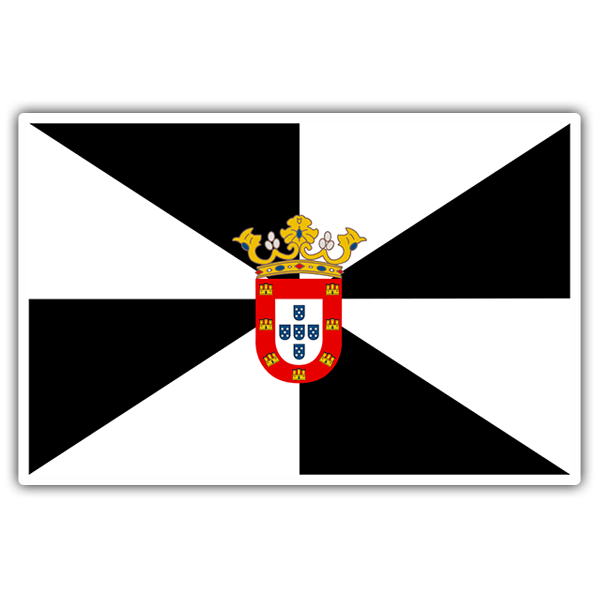 Pegatinas: Bandera Ceuta 0