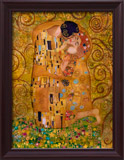 Vinilos Decorativos: Cuadro El beso de Klimt 3