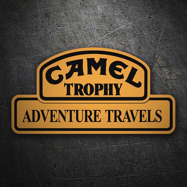 Pegatinas: Camel Adventure Travels 1