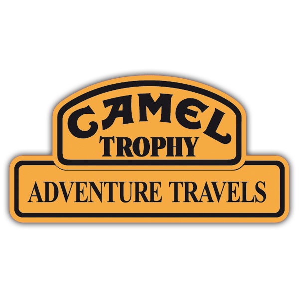 Pegatinas: Camel Trophy Adventure Travels