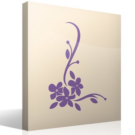 Vinilos Decorativos: Floral Artemis