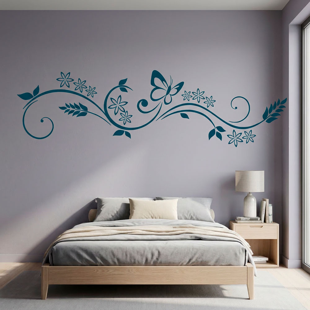 Vinilos Decorativos: Floral Brexia