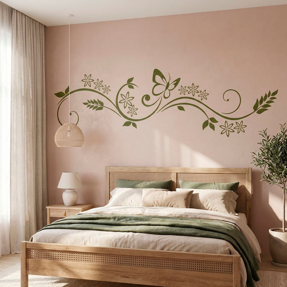 Vinilos Decorativos: Floral Brexia