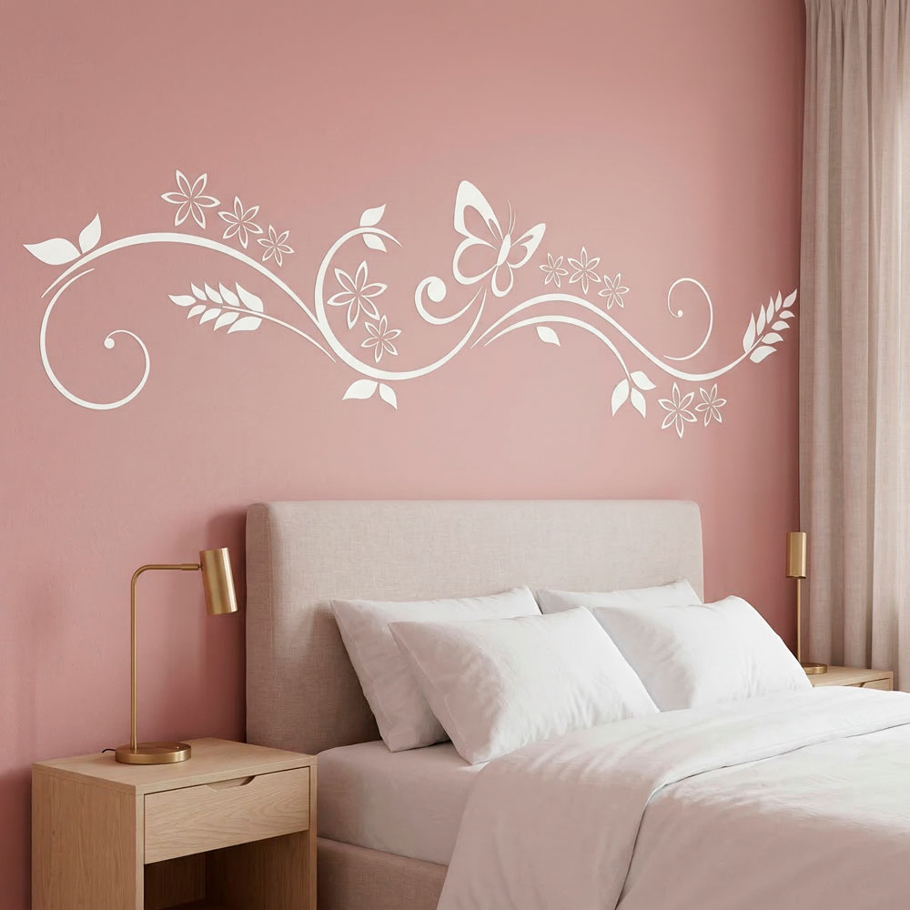 Vinilos Decorativos: Floral Brexia