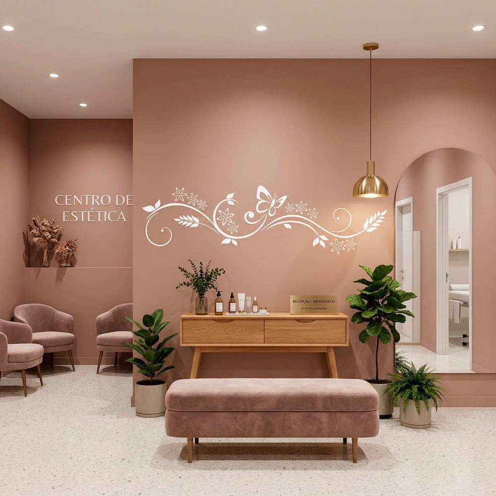 Vinilos Decorativos: Floral Brexia