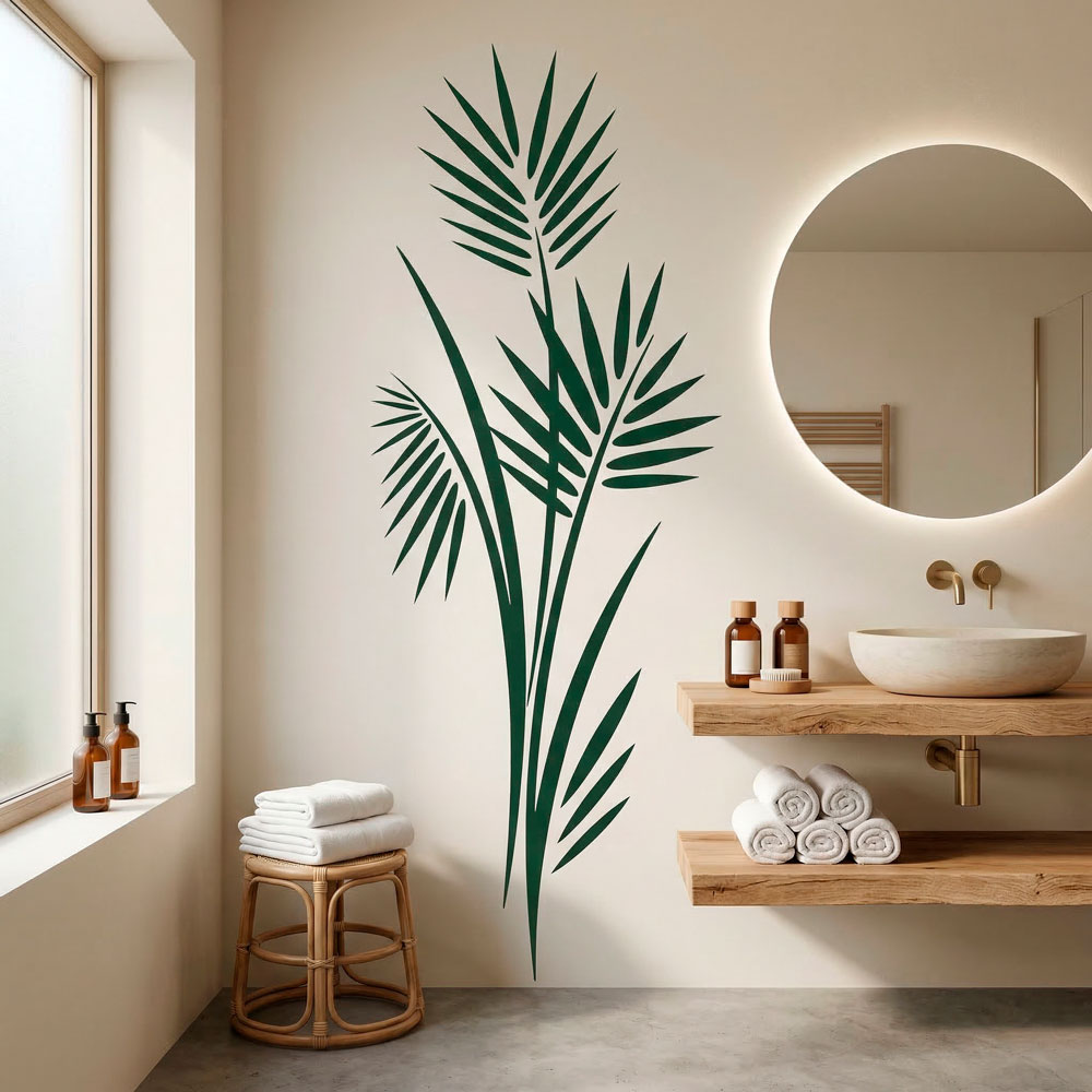 Vinilos Decorativos: Floral Bastet