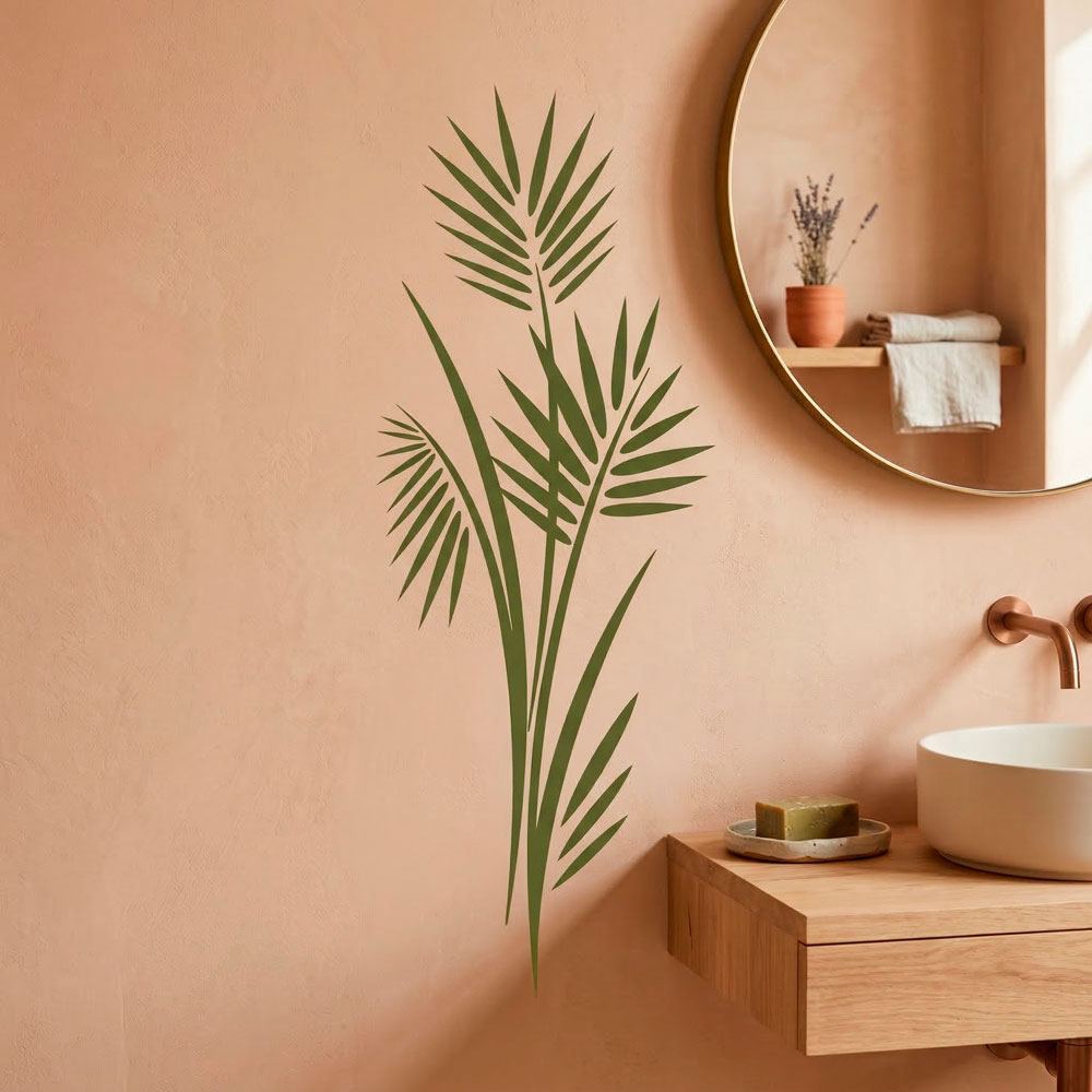 Vinilos Decorativos: Floral Bastet